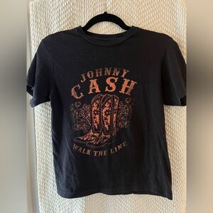 Ash Black Graphic T-Shirt